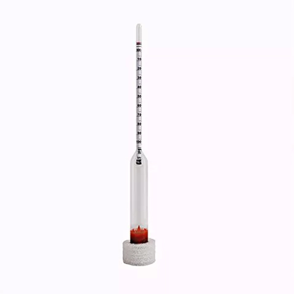 hydrometer (range 1000 to 1100) (with 250 ml cylinder)