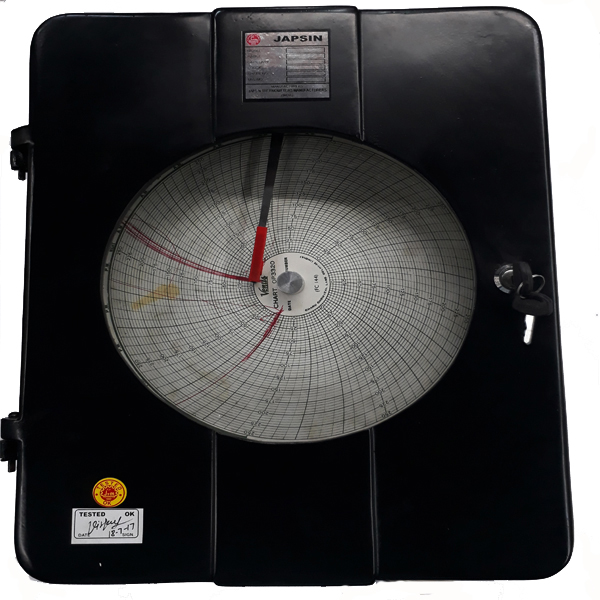 Pressure Temperature Circular Chart Recorder