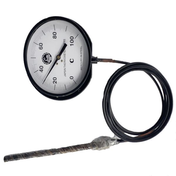 Dial Thermometer (Mercury In Steel) Capillary Type