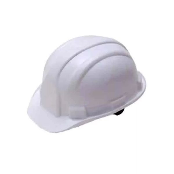 Safety Helmet Without Rachet White Color