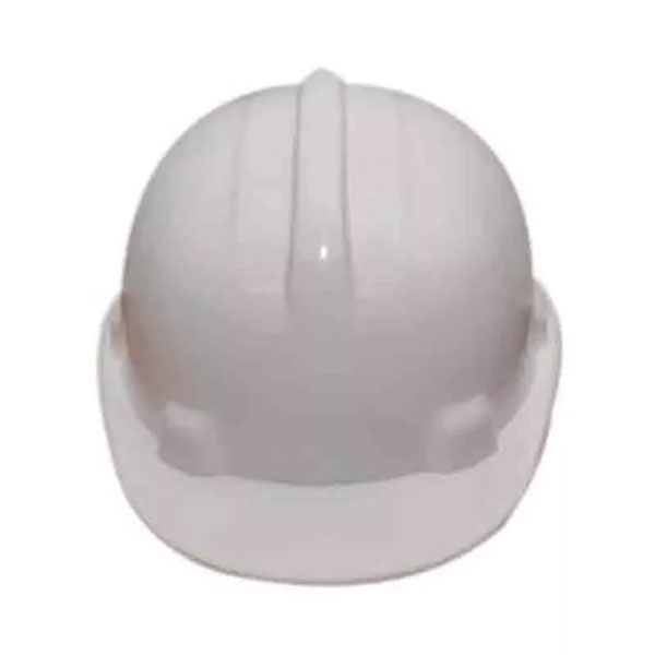 Safety Helmet Without Rachet White Color