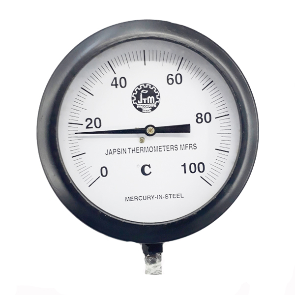 Dial Thermometer Mercury in Steel (Vertical Type)