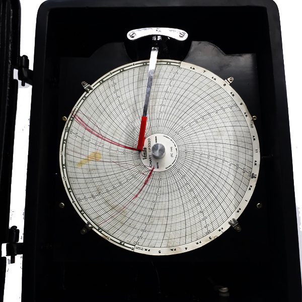 Pressure Temperature Circular Chart Recorder