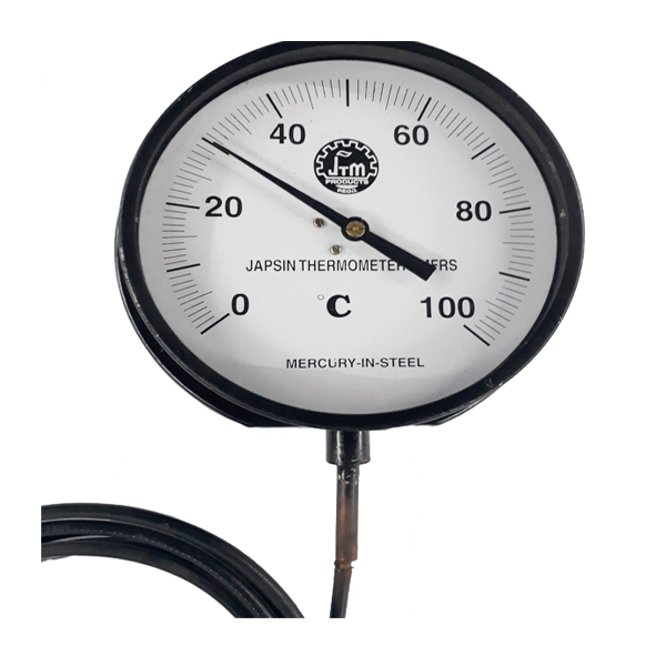 Dial Thermometer (Mercury In Steel) Capillary Type