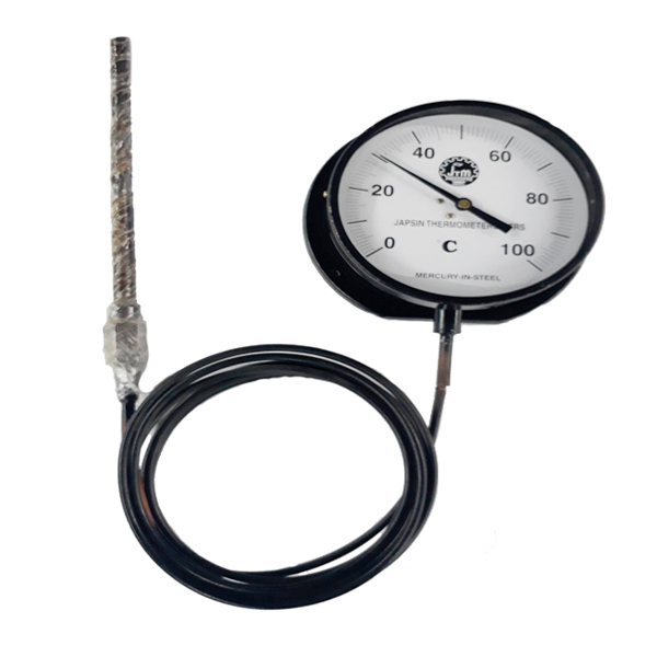 Dial Thermometer (Mercury In Steel) Capillary Type